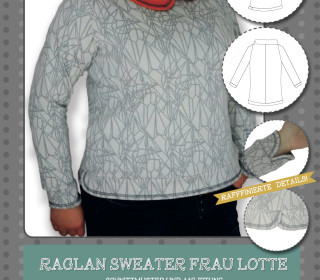 Ebook - Raglan Sweater Frau Lotte